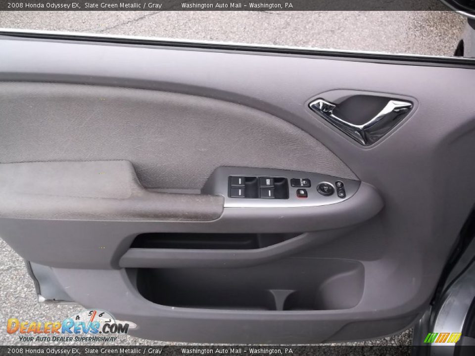 2008 Honda Odyssey EX Slate Green Metallic / Gray Photo #4