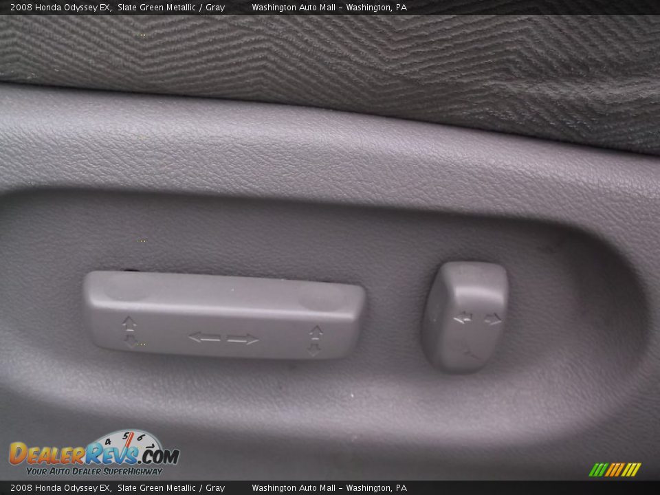 2008 Honda Odyssey EX Slate Green Metallic / Gray Photo #7