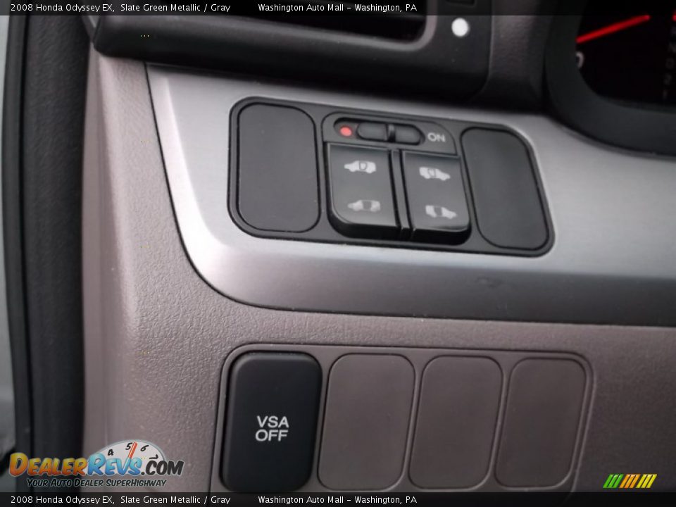 2008 Honda Odyssey EX Slate Green Metallic / Gray Photo #8