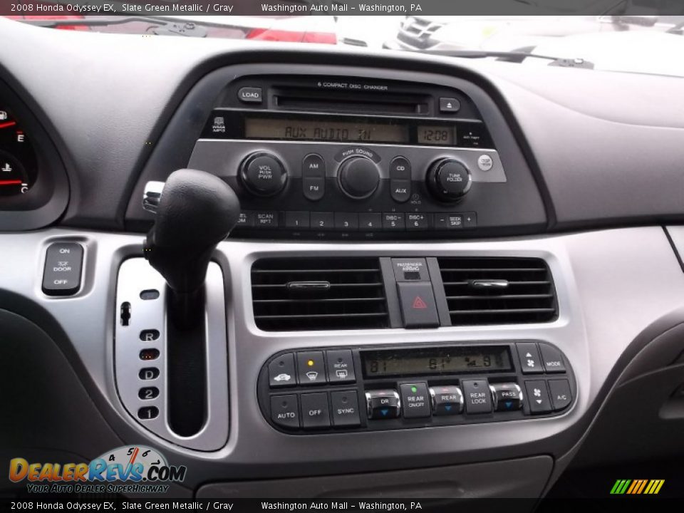 2008 Honda Odyssey EX Slate Green Metallic / Gray Photo #9