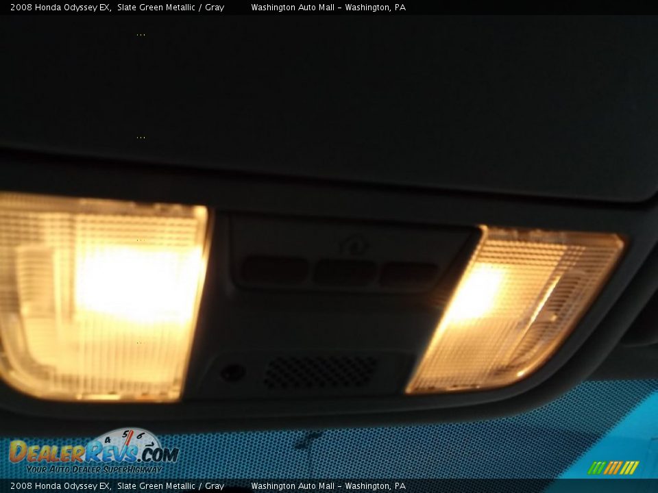 2008 Honda Odyssey EX Slate Green Metallic / Gray Photo #10