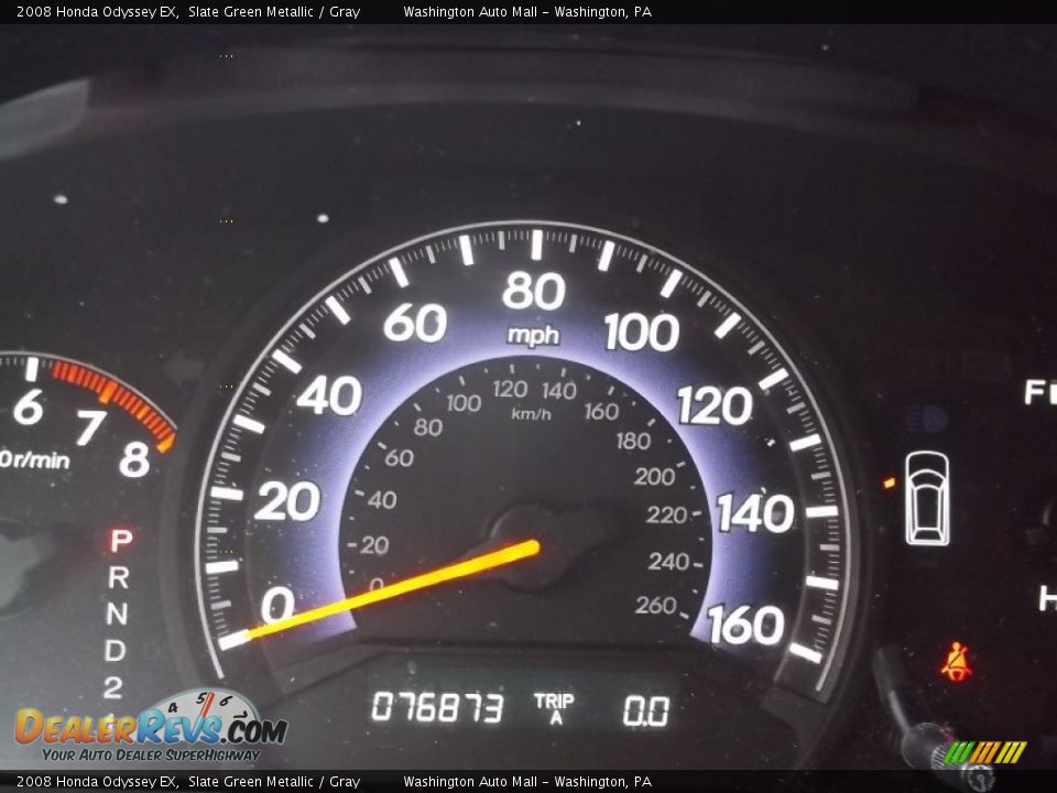 2008 Honda Odyssey EX Slate Green Metallic / Gray Photo #15