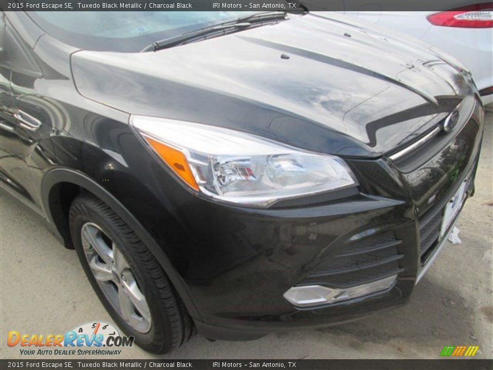 2015 Ford Escape SE Tuxedo Black Metallic / Charcoal Black Photo #2