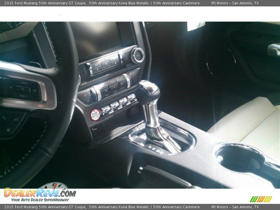 2015 Ford Mustang 50th Anniversary GT Coupe Shifter Photo #13
