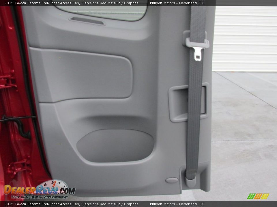 2015 Toyota Tacoma PreRunner Access Cab Barcelona Red Metallic / Graphite Photo #19
