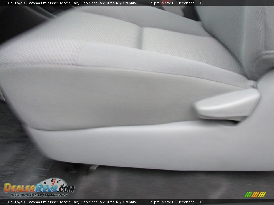 2015 Toyota Tacoma PreRunner Access Cab Barcelona Red Metallic / Graphite Photo #24