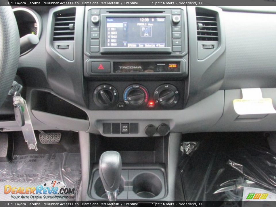 Controls of 2015 Toyota Tacoma PreRunner Access Cab Photo #26