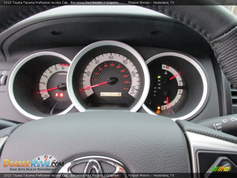 2015 Toyota Tacoma PreRunner Access Cab Gauges Photo #31