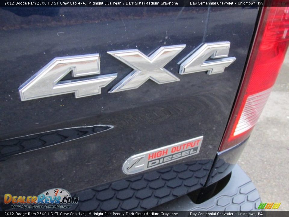 2012 Dodge Ram 2500 HD ST Crew Cab 4x4 Midnight Blue Pearl / Dark Slate/Medium Graystone Photo #8