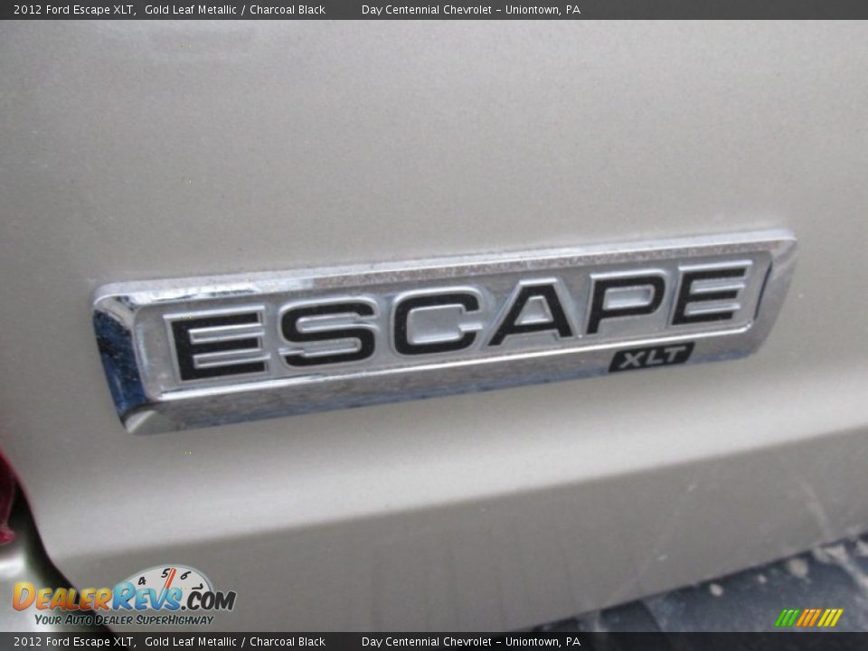 2012 Ford Escape XLT Gold Leaf Metallic / Charcoal Black Photo #5