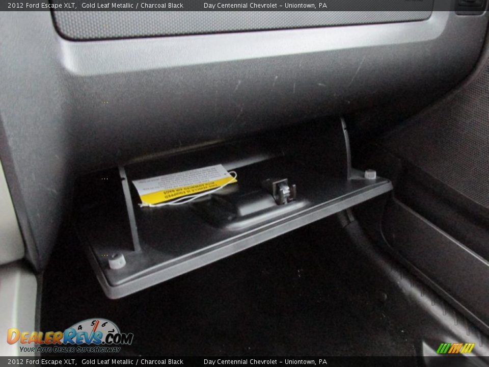 2012 Ford Escape XLT Gold Leaf Metallic / Charcoal Black Photo #28