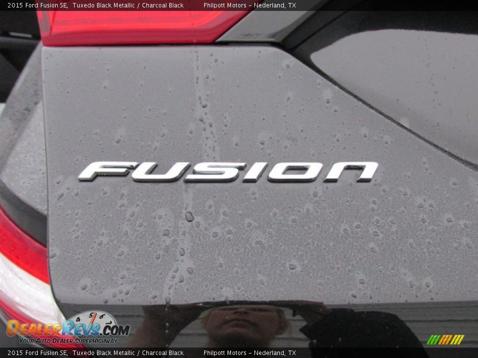 2015 Ford Fusion SE Tuxedo Black Metallic / Charcoal Black Photo #14