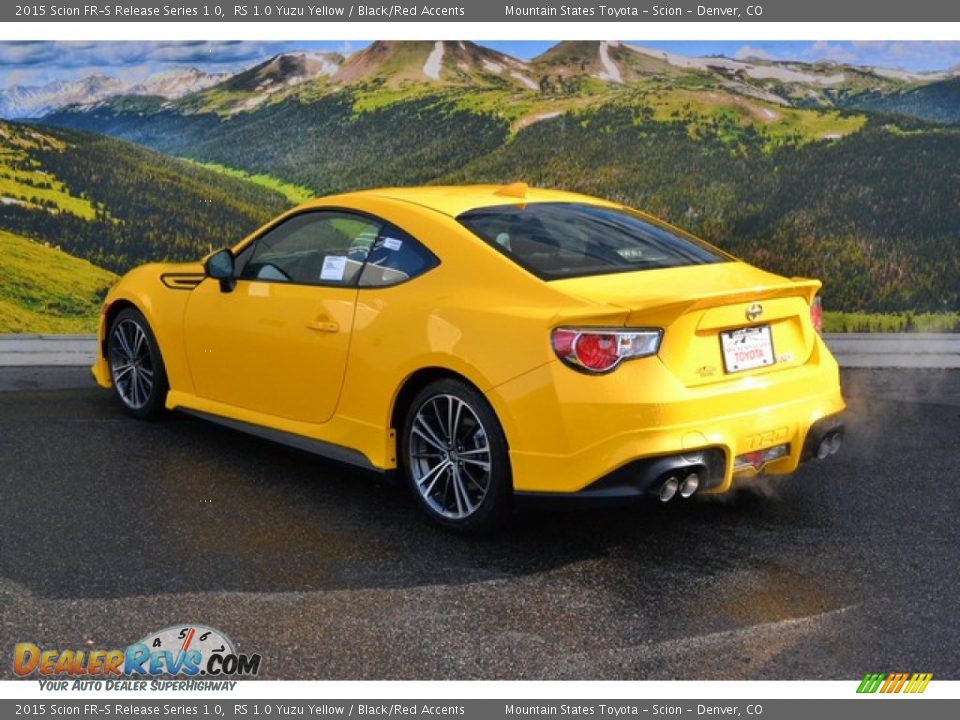 2015 Scion FR-S Release Series 1.0 RS 1.0 Yuzu Yellow / Black/Red Accents Photo #4