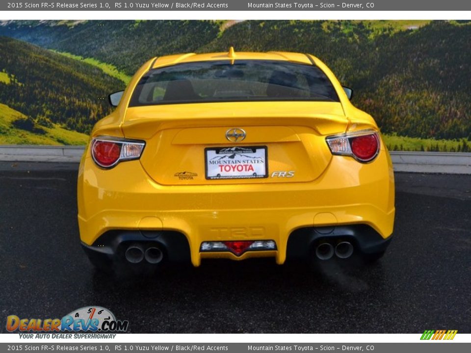2015 Scion FR-S Release Series 1.0 RS 1.0 Yuzu Yellow / Black/Red Accents Photo #5