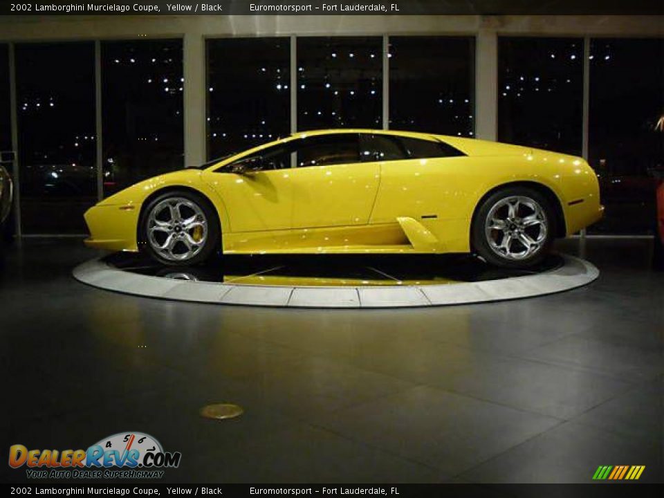 2002 Lamborghini Murcielago Coupe Yellow / Black Photo #1