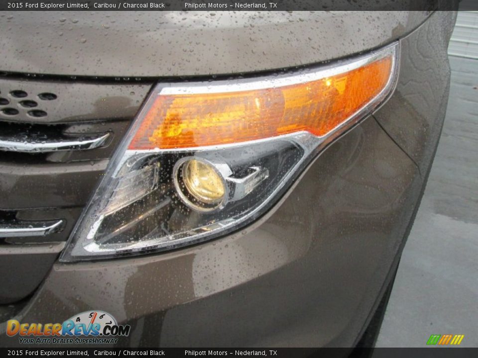 2015 Ford Explorer Limited Caribou / Charcoal Black Photo #9