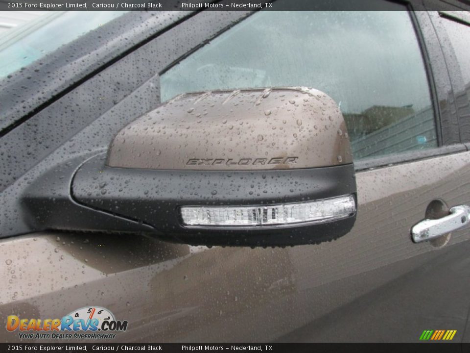 2015 Ford Explorer Limited Caribou / Charcoal Black Photo #12