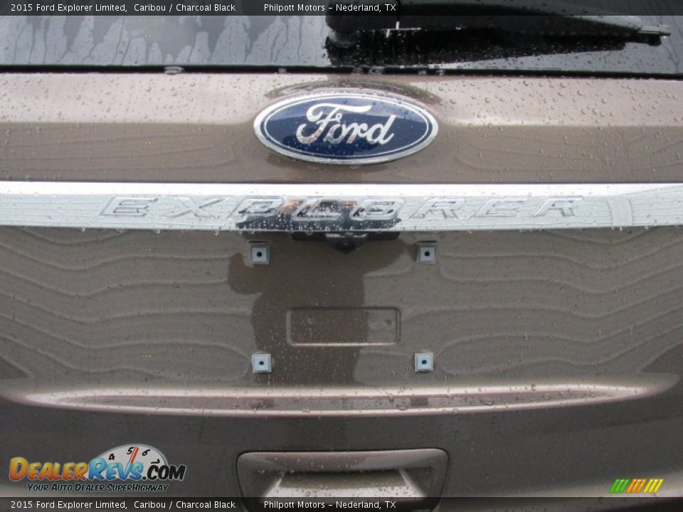 2015 Ford Explorer Limited Caribou / Charcoal Black Photo #14