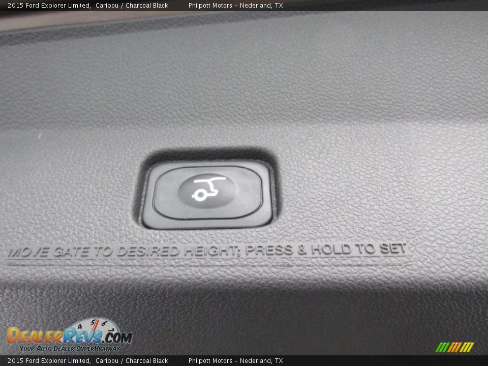 2015 Ford Explorer Limited Caribou / Charcoal Black Photo #20