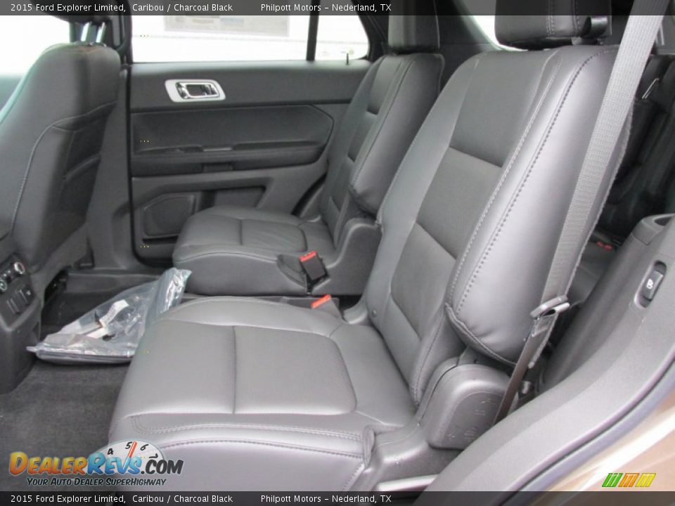 Rear Seat of 2015 Ford Explorer Limited Photo #24