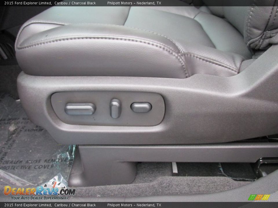 2015 Ford Explorer Limited Caribou / Charcoal Black Photo #29