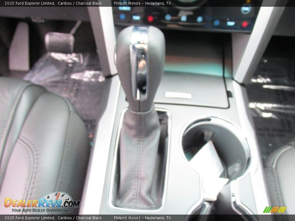 2015 Ford Explorer Limited Caribou / Charcoal Black Photo #35