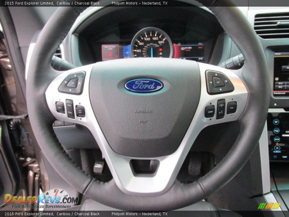 2015 Ford Explorer Limited Steering Wheel Photo #36