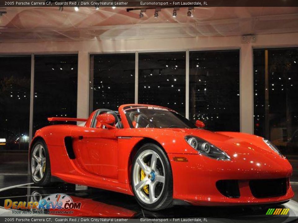 2005 Porsche Carrera GT Guards Red / Dark Grey Natural Leather Photo #1