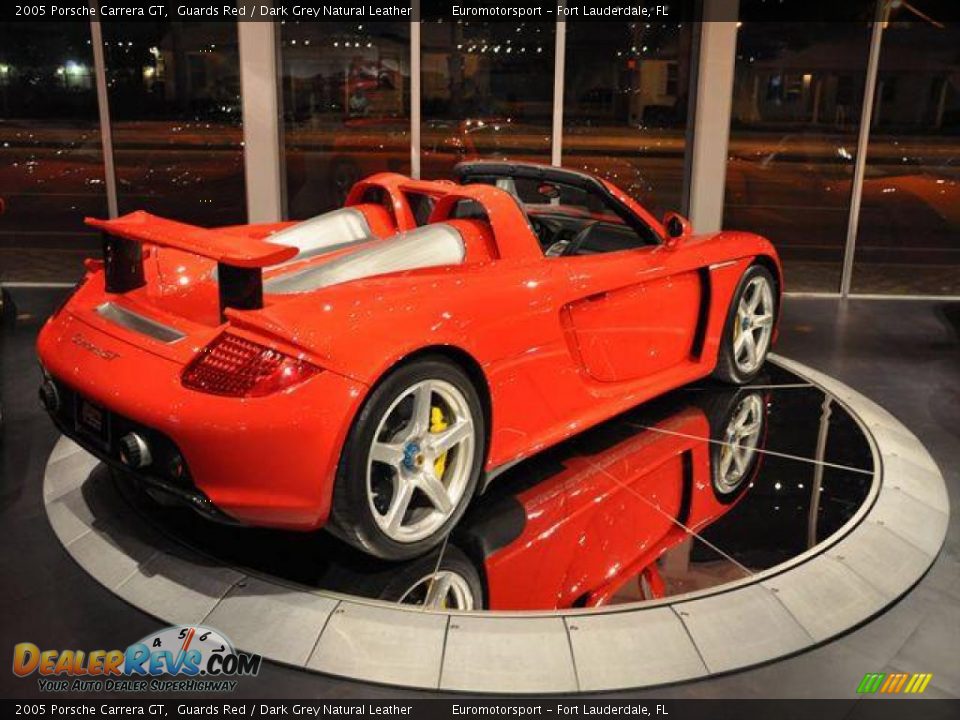 2005 Porsche Carrera GT Guards Red / Dark Grey Natural Leather Photo #4