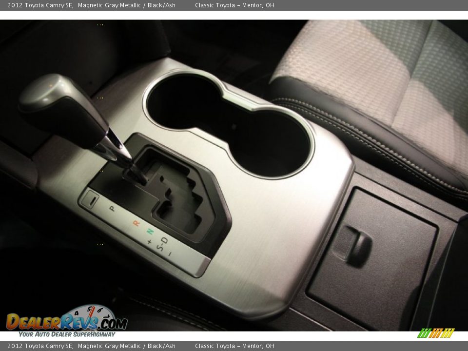 2012 Toyota Camry SE Magnetic Gray Metallic / Black/Ash Photo #14