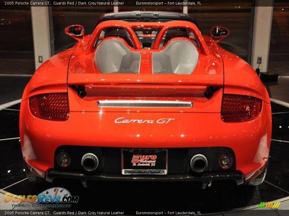 2005 Porsche Carrera GT Guards Red / Dark Grey Natural Leather Photo #5