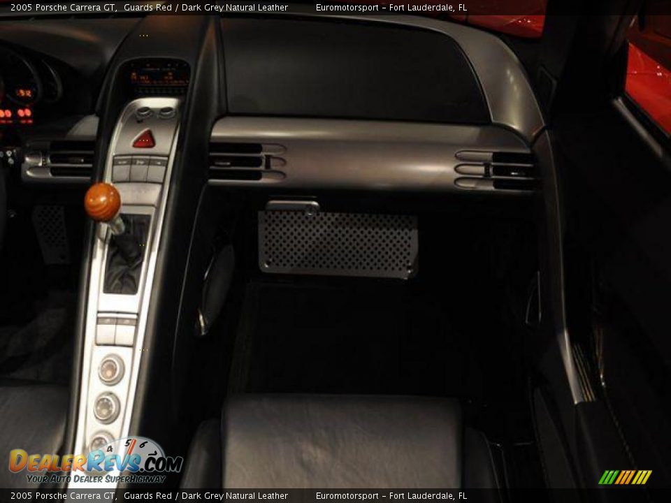 2005 Porsche Carrera GT Guards Red / Dark Grey Natural Leather Photo #9