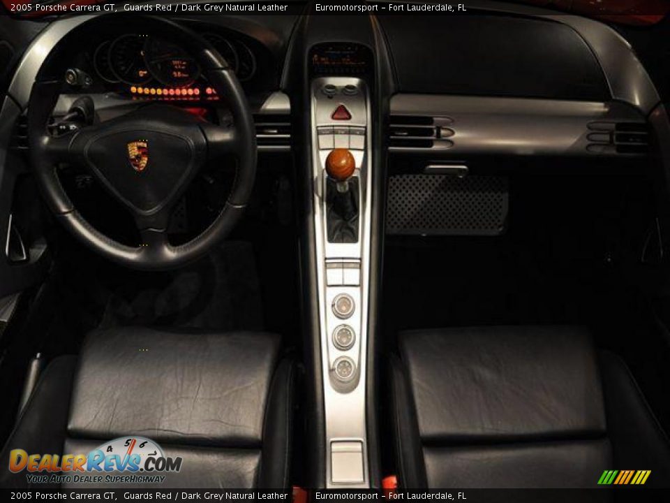 2005 Porsche Carrera GT Guards Red / Dark Grey Natural Leather Photo #10