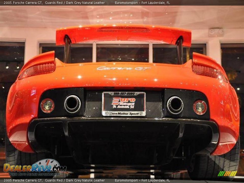 2005 Porsche Carrera GT Guards Red / Dark Grey Natural Leather Photo #12