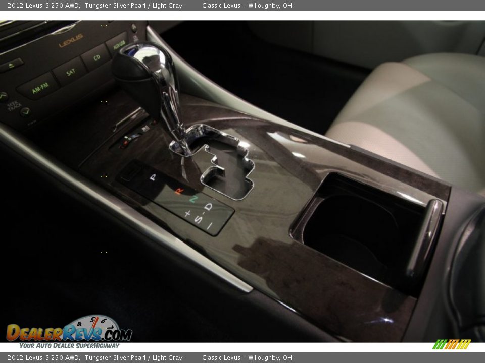2012 Lexus IS 250 AWD Tungsten Silver Pearl / Light Gray Photo #16