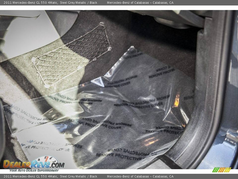 2011 Mercedes-Benz GL 550 4Matic Steel Grey Metallic / Black Photo #22
