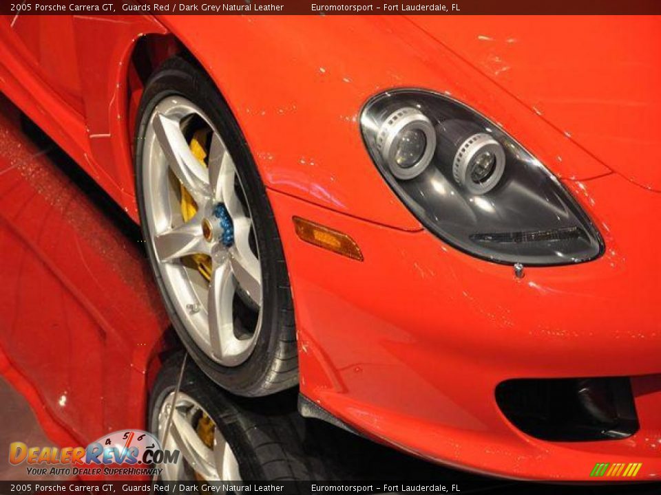 2005 Porsche Carrera GT Guards Red / Dark Grey Natural Leather Photo #22