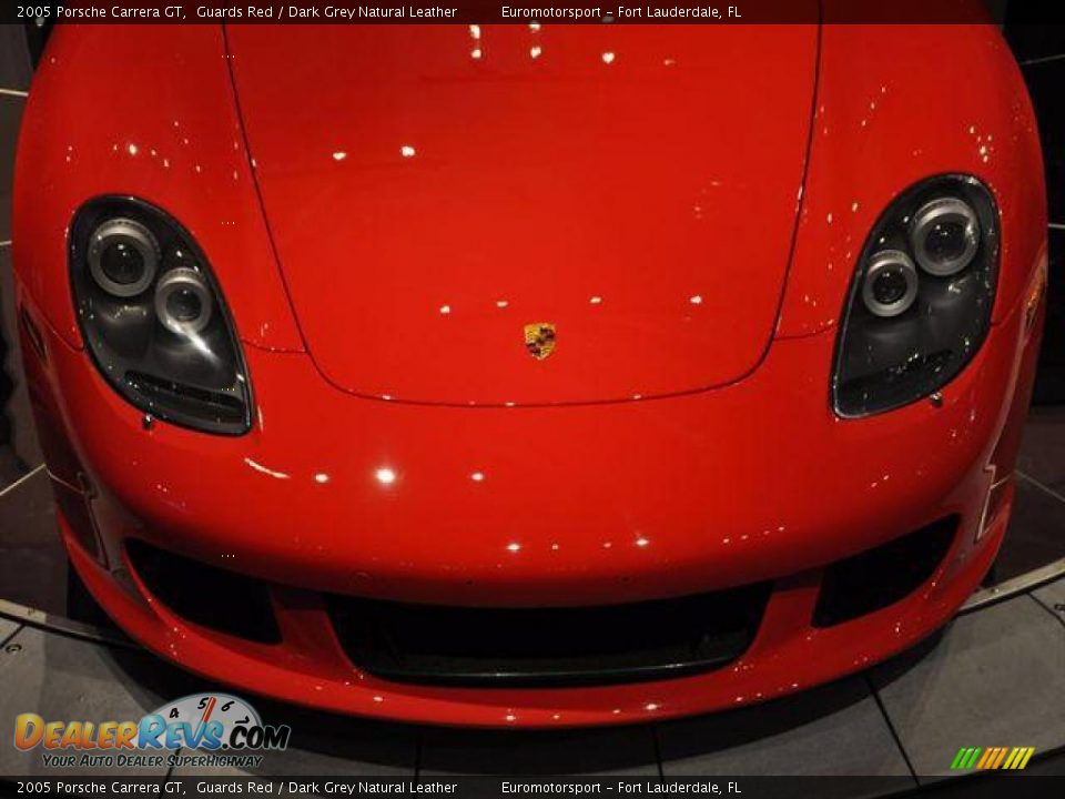 2005 Porsche Carrera GT Guards Red / Dark Grey Natural Leather Photo #23