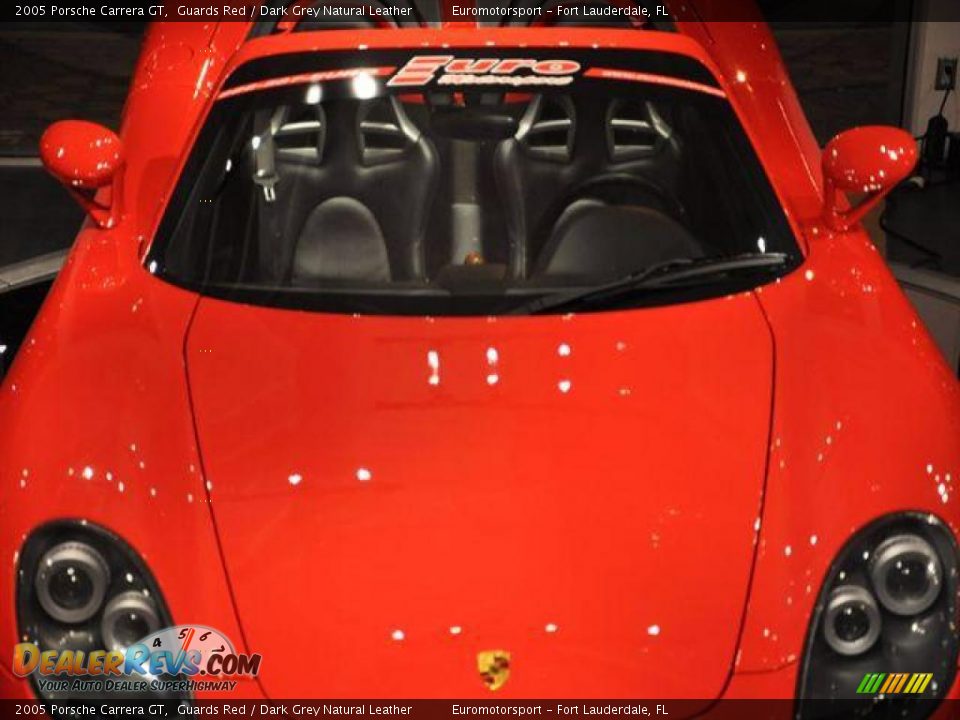 2005 Porsche Carrera GT Guards Red / Dark Grey Natural Leather Photo #24