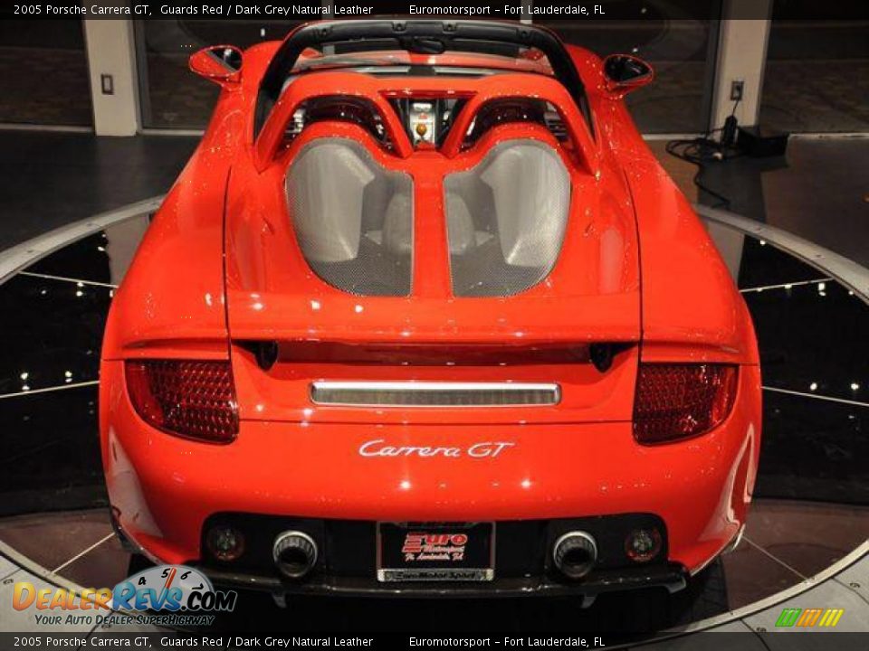 2005 Porsche Carrera GT Guards Red / Dark Grey Natural Leather Photo #26