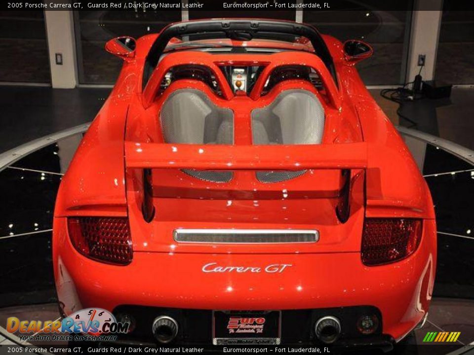 2005 Porsche Carrera GT Guards Red / Dark Grey Natural Leather Photo #27