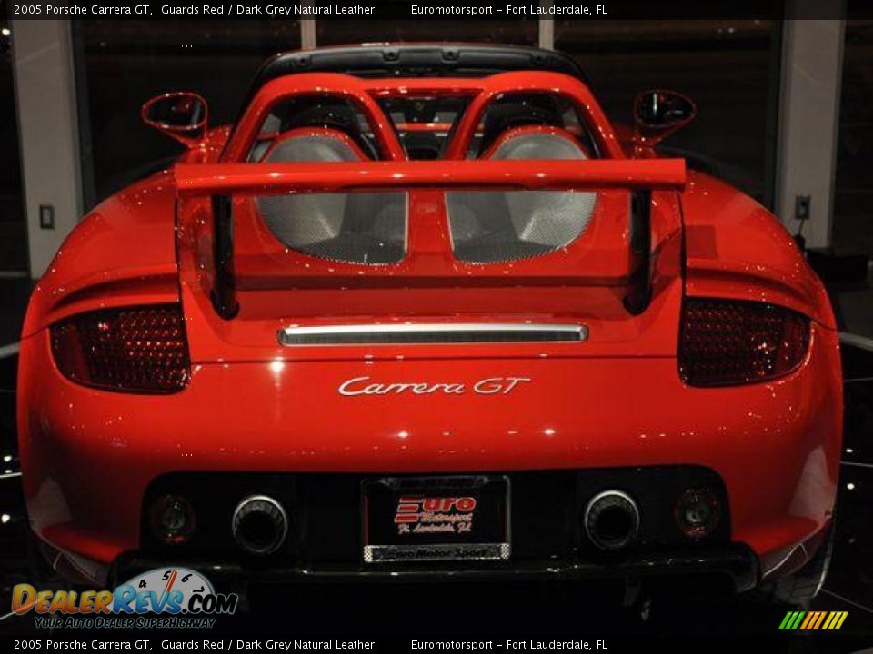 2005 Porsche Carrera GT Guards Red / Dark Grey Natural Leather Photo #28