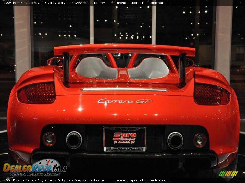 2005 Porsche Carrera GT Guards Red / Dark Grey Natural Leather Photo #29