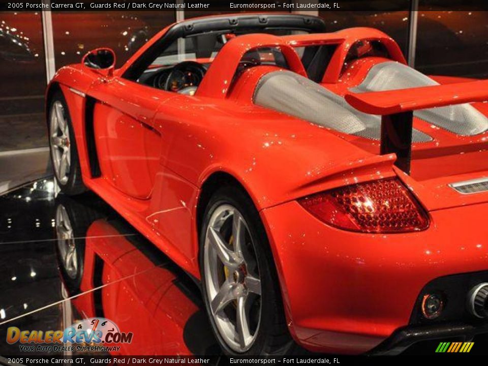 2005 Porsche Carrera GT Guards Red / Dark Grey Natural Leather Photo #31