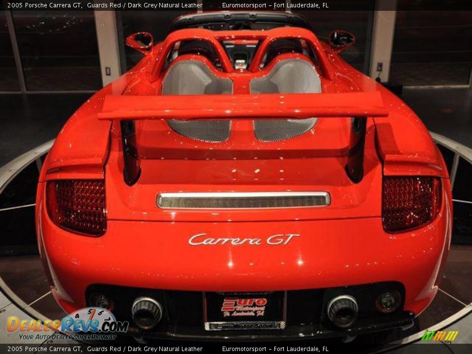 2005 Porsche Carrera GT Guards Red / Dark Grey Natural Leather Photo #32