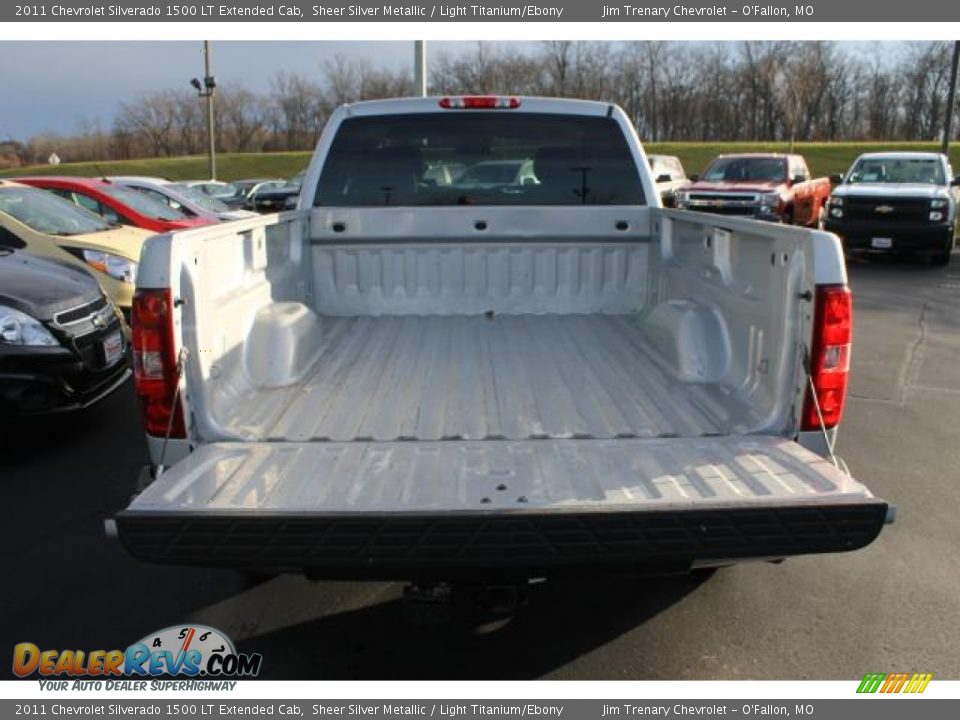 2011 Chevrolet Silverado 1500 LT Extended Cab Sheer Silver Metallic / Light Titanium/Ebony Photo #5