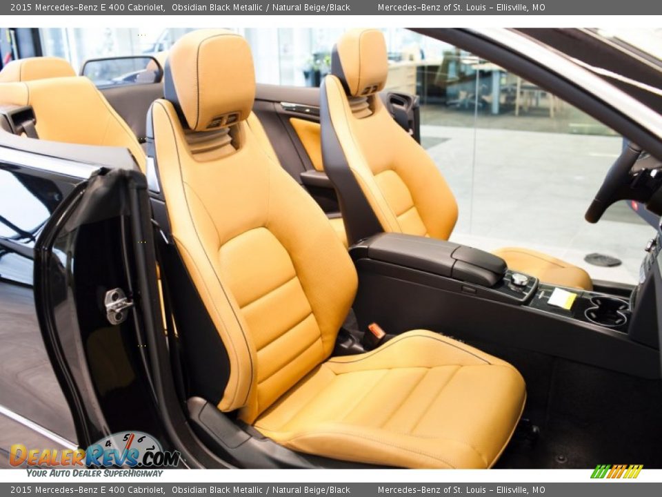 Front Seat of 2015 Mercedes-Benz E 400 Cabriolet Photo #11