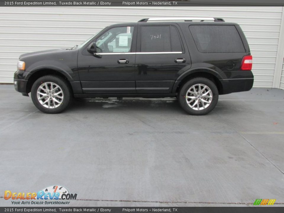 Tuxedo Black Metallic 2015 Ford Expedition Limited Photo #6