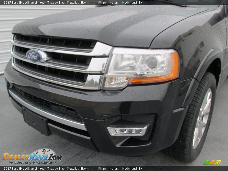 2015 Ford Expedition Limited Tuxedo Black Metallic / Ebony Photo #10