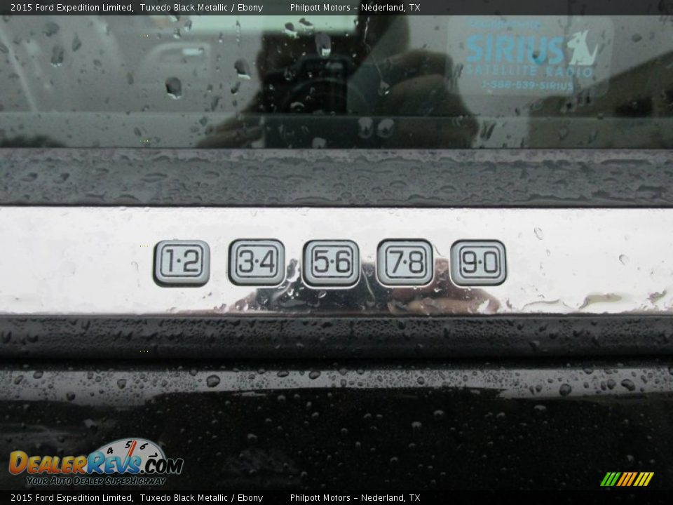 2015 Ford Expedition Limited Tuxedo Black Metallic / Ebony Photo #14